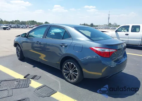 2015 Toyota Corolla S Plus z USA, uszkodzony, nr VIN 5YFBURHE6FP263299